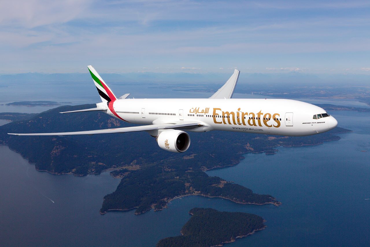 Thumbnail voor Emirates voert aantal vluchten naar Schiphol op