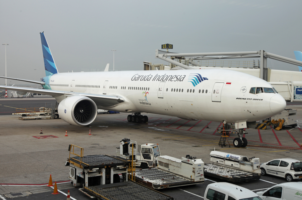 Thumbnail voor Garuda vaker van Schiphol naar Jakarta, KLM schaalt af