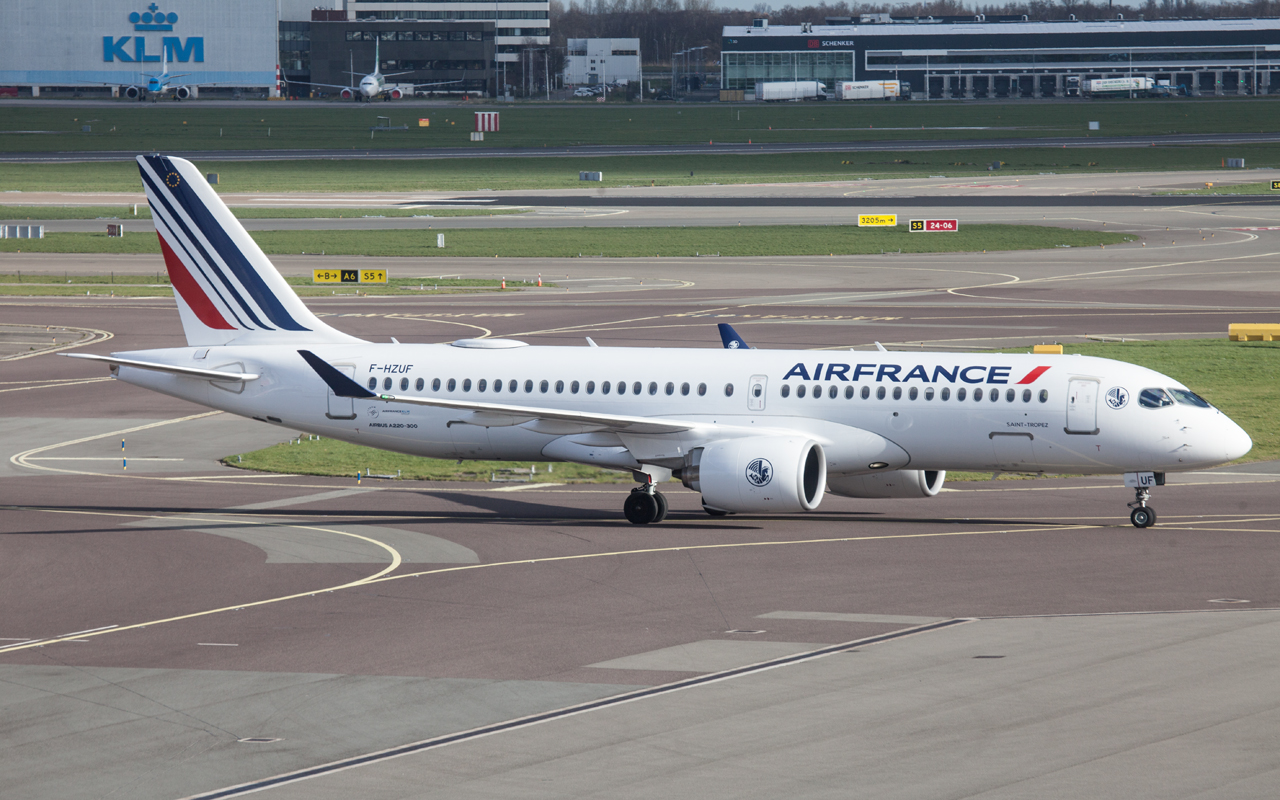 Thumbnail voor Air France schrapt maandag vluchten op Schiphol wegens staking