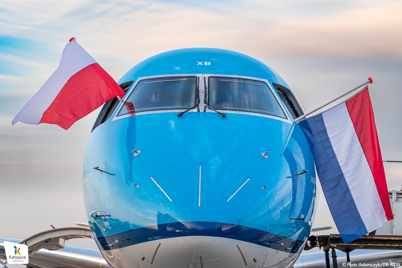 Thumbnail voor Nieuwe KLM-lijndiensten naar Katowice en Aarhus niet verlengd
