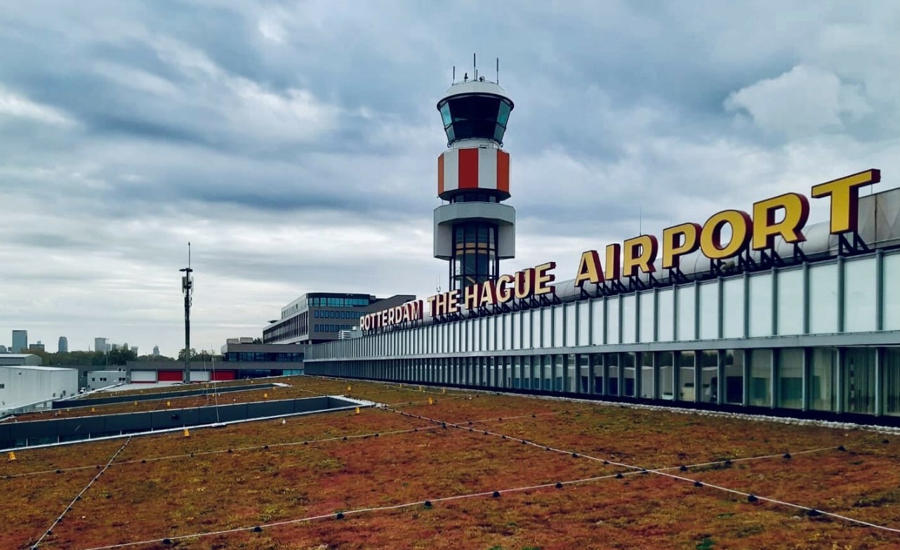 Thumbnail voor Rotterdam Airport één van de duurzaamste luchthavens ter wereld