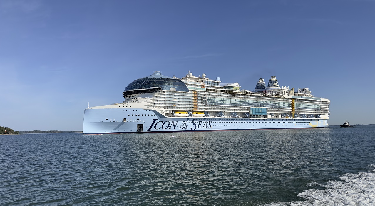Thumbnail voor Icon of the Seas, grootste cruiseschip ter wereld, vaart binnenkort uit