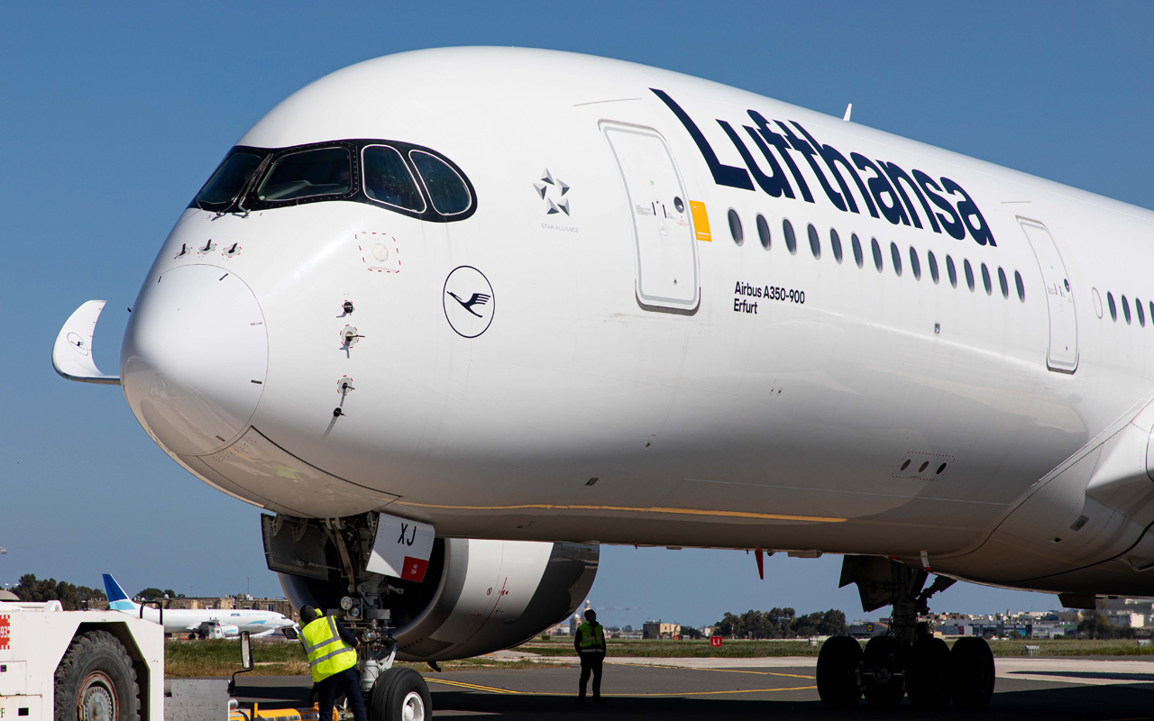 Thumbnail voor Stakingsdreiging Lufthansa na vastlopen cao-gesprekken piloten