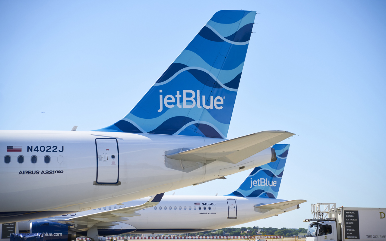 Thumbnail voor Onduidelijk of JetBlue alsnog op Schiphol mag blijven vliegen