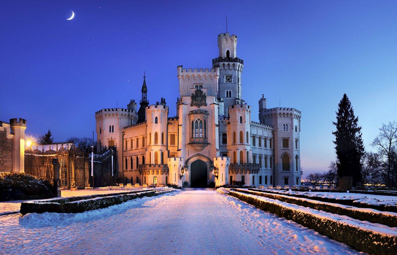 Thumbnail voor Tsjechische winterkastelen: Kastelen en chateaus om in de winter te bezoeken en om te overnachten