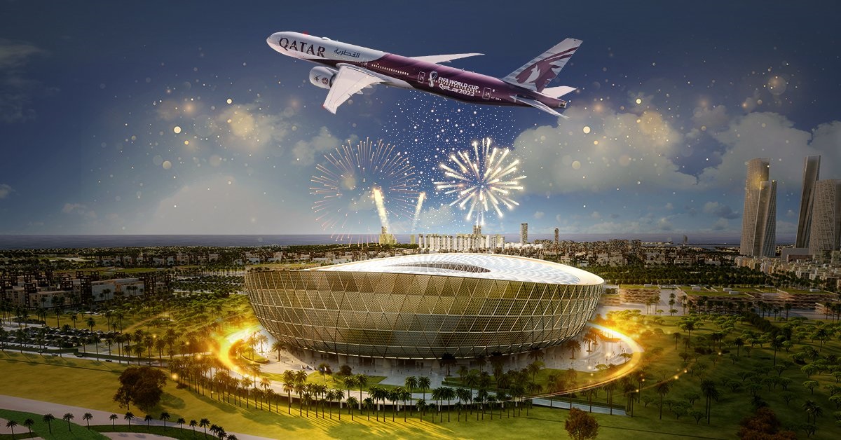 Thumbnail voor Qatar Airways schrapt bestemmingen om ruimte vrij te maken voor WK-fans