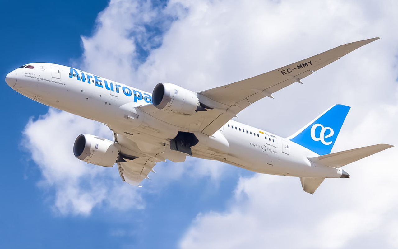 Thumbnail voor Air Europa vliegt in juli weer naar twintig verre bestemmingen