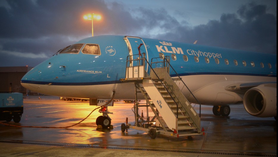 Thumbnail voor KLM hervat lijndienst naar Nantes in West-Frankrijk