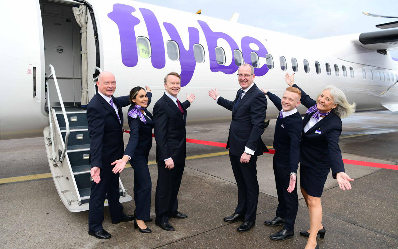 Thumbnail voor Flybe kiest onder nieuwe eigenaar weer het luchtruim: binnenkort naar Schiphol