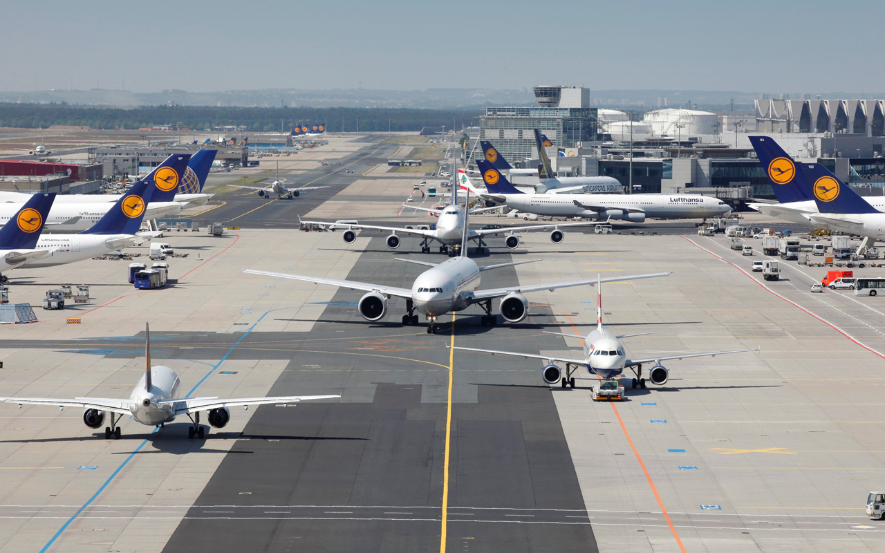 Thumbnail voor Duitse vakbond roept op tot staking grondpersoneel Lufthansa
