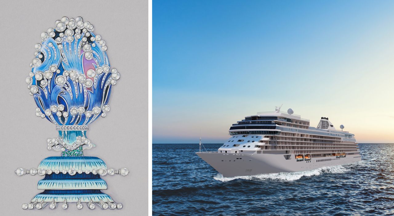 Thumbnail voor Regent Seven Seas Cruises & Fabergé werken samen aan het eerste Fabergé-ei dat permanent op zee te bewonderen valt