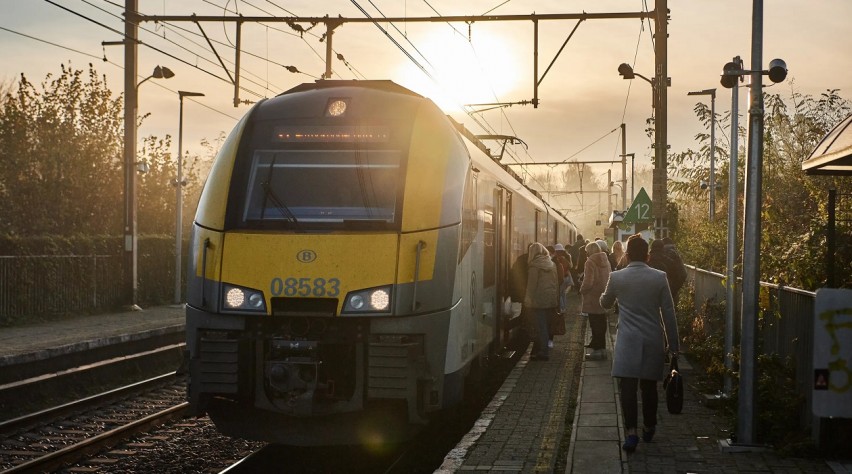 Thumbnail voor Minder treinen in België door staking, internationale treinen nauwelijks hinder