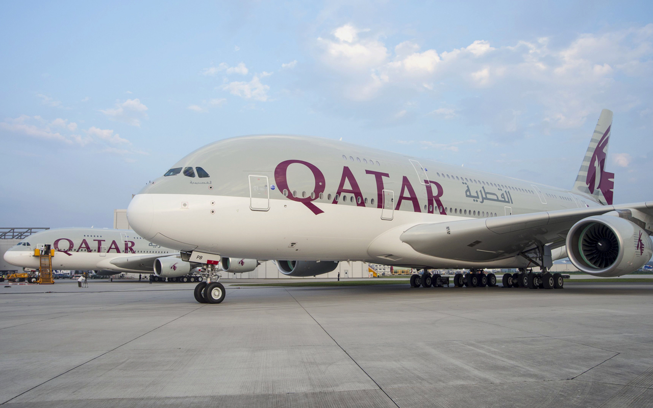 Thumbnail voor Qatar Airways voert de eerste volledig Covid-19 gevaccineerde vlucht ter wereld uit