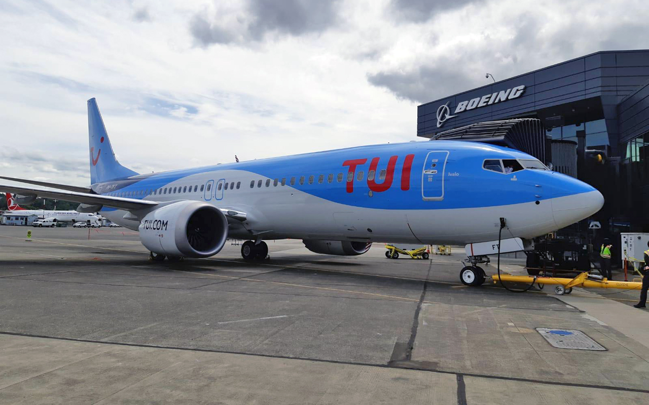Thumbnail voor Herkansing voor TUI fly: vierde Boeing 737 MAX eindelijk thuis