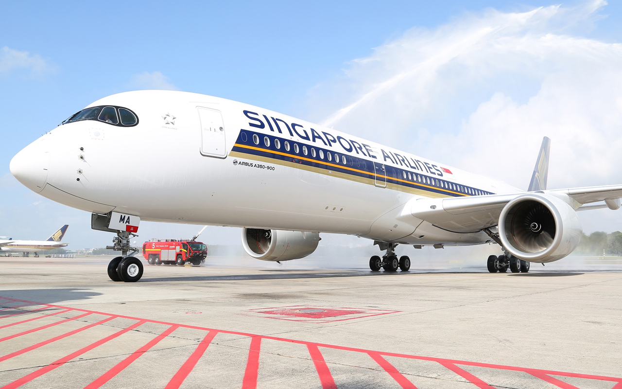 Thumbnail voor Singapore Airlines laat passagiers uitstoot vrijwillig compenseren