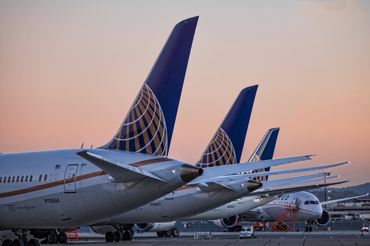 Thumbnail voor United Airlines vanaf Schiphol voorlopig alleen naar Newark en Chicago