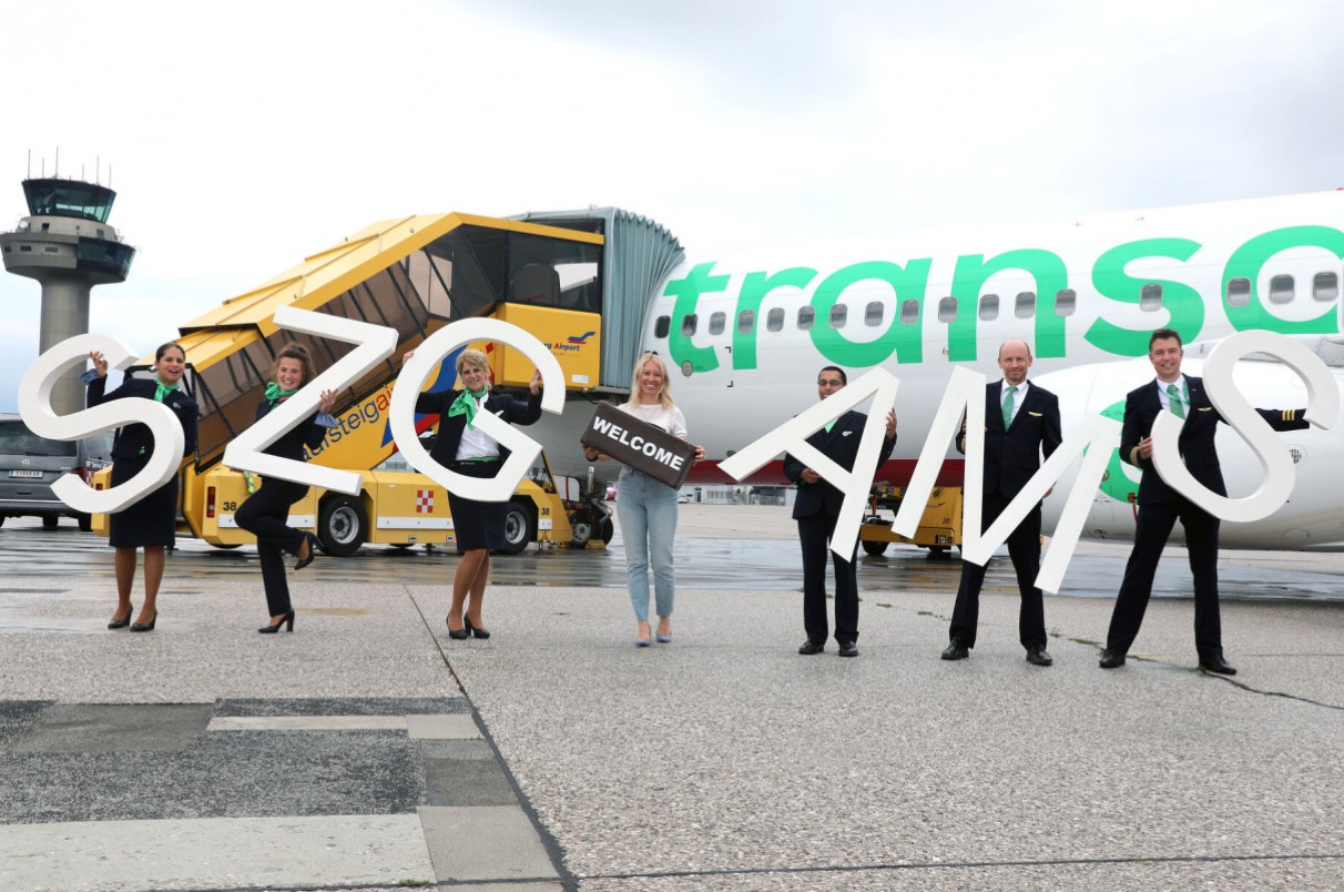 Thumbnail voor In beeld: Transavia voor het eerst in de zomer naar Salzburg