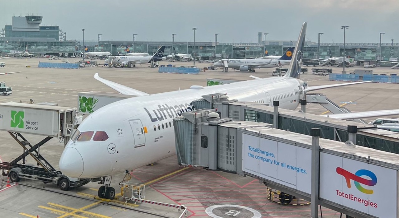 Thumbnail voor Grondpersoneel Lufthansa begint 27 uur durende staking