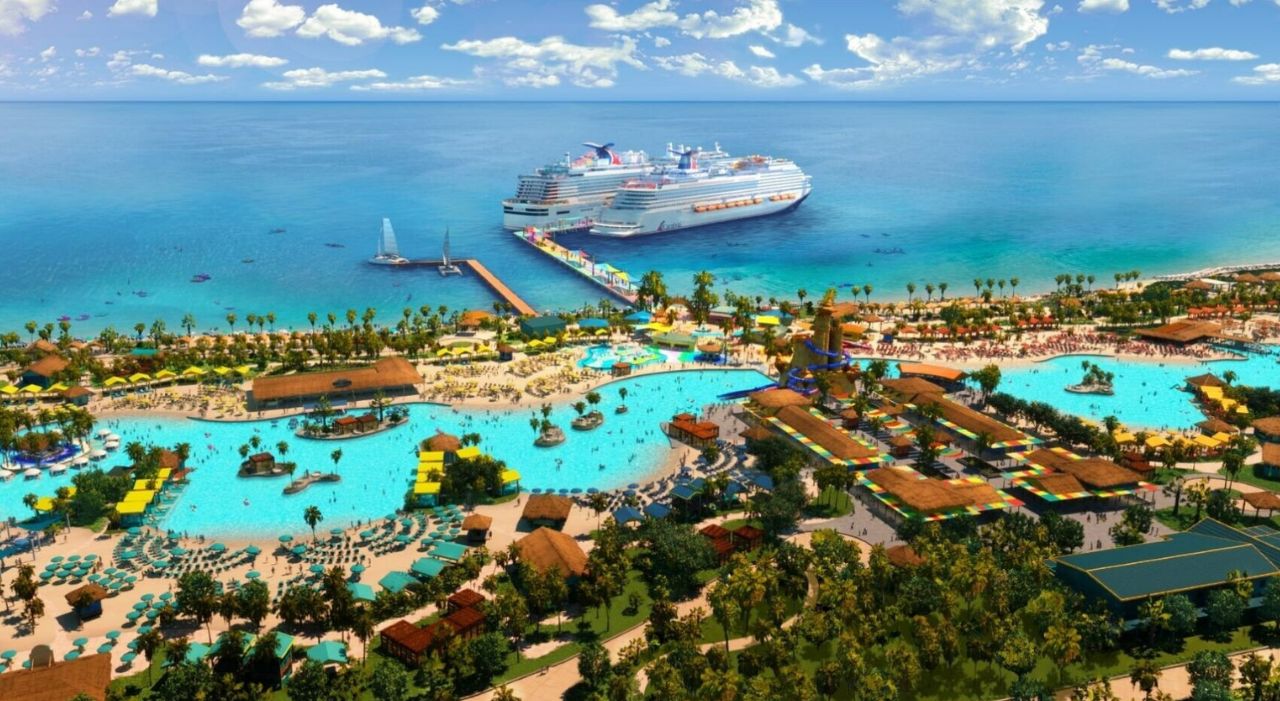 Thumbnail voor Carnival Cruise Line maakt meer bekend over ‘eigen honk’ op de Bahama’s