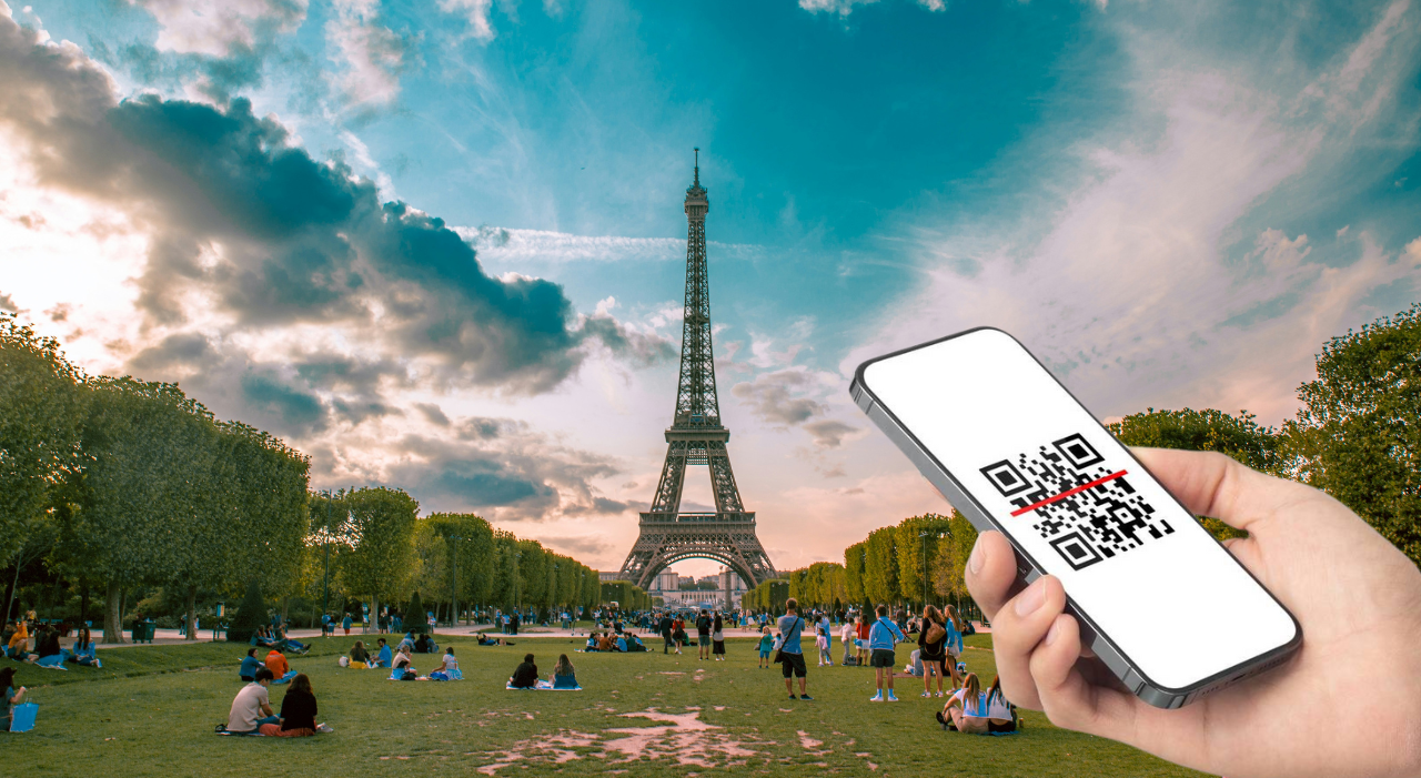 Thumbnail voor QR-code vereist voor reizen in Parijs tijdens Olympische Spelen