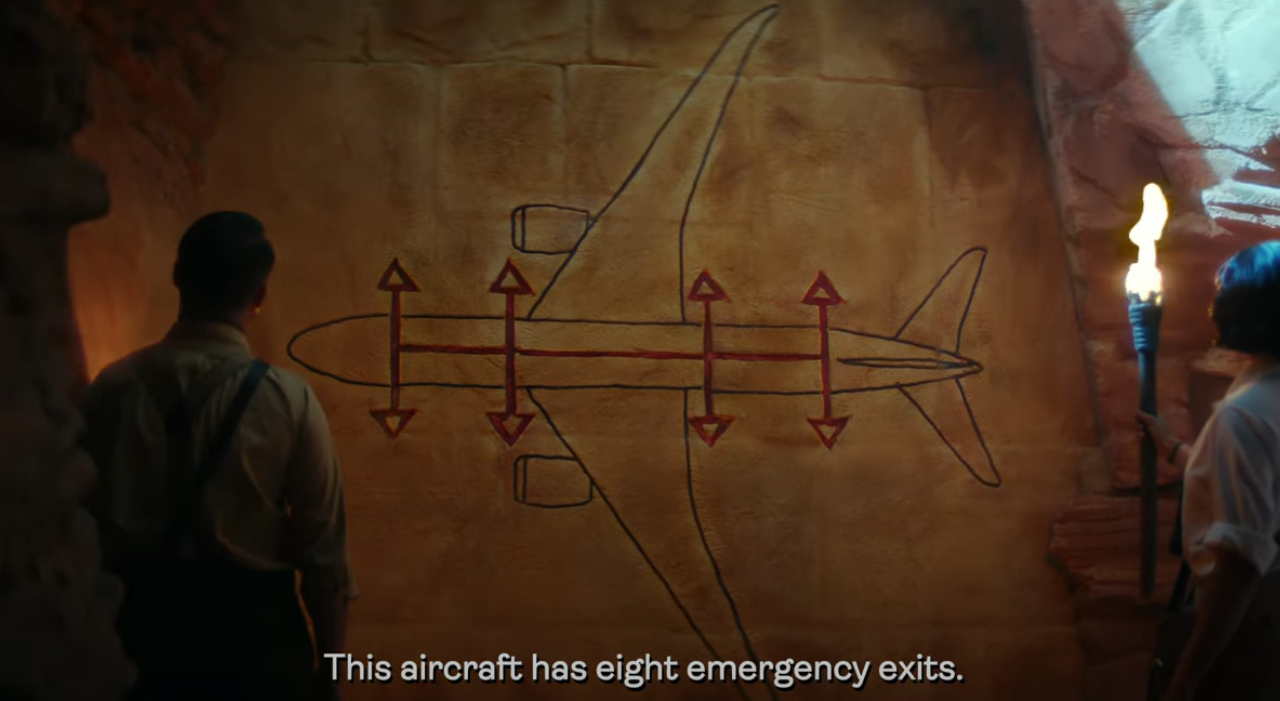 Thumbnail voor TUI fly introduceert Hollywood-achtige veiligheidsvideo