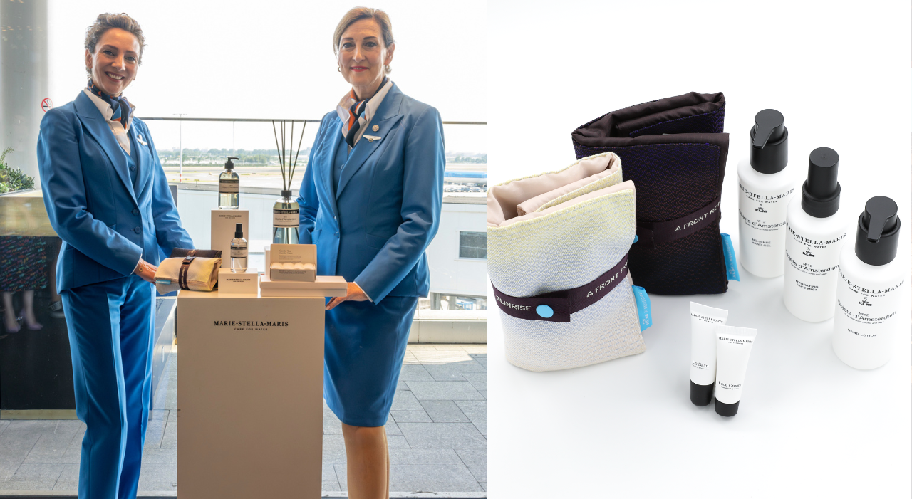 Thumbnail voor KLM introduceert nieuwe ‘comfort bags’ en verzorgingsproducten