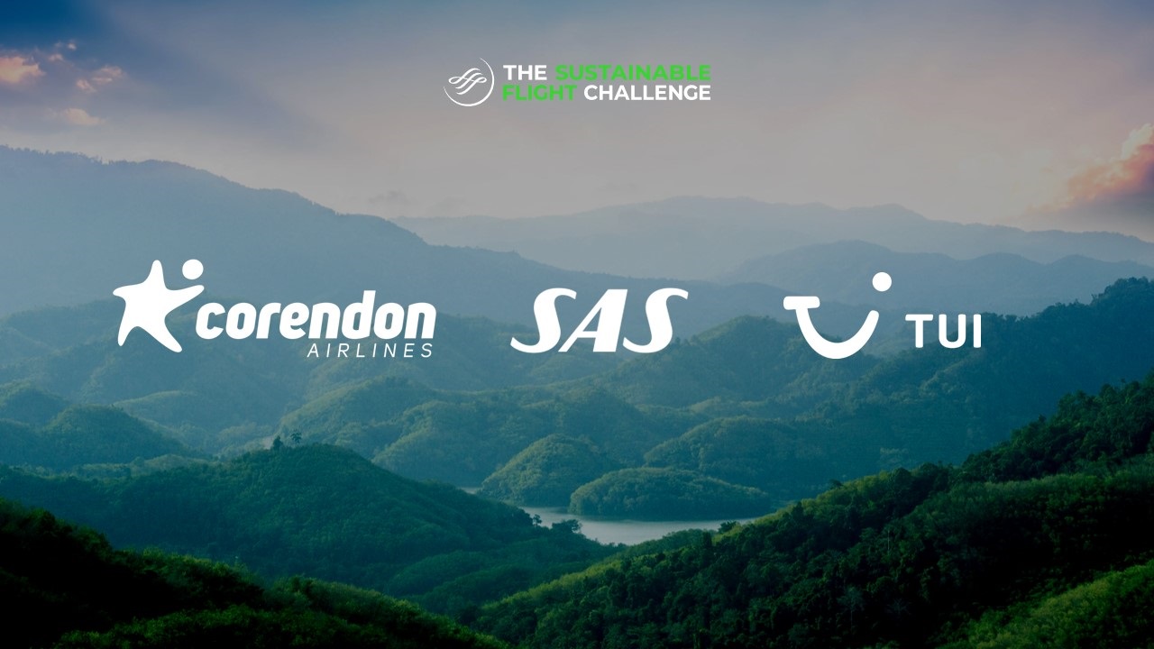 Thumbnail voor TUI en Corendon nieuwe deelnemers aan de SkyTeam Sustainable Flight Challenge