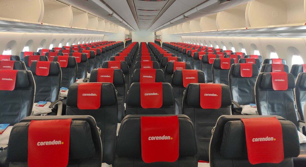 Thumbnail voor Corendon biedt reizigers meer ruimte in A350 met Comfort Plus