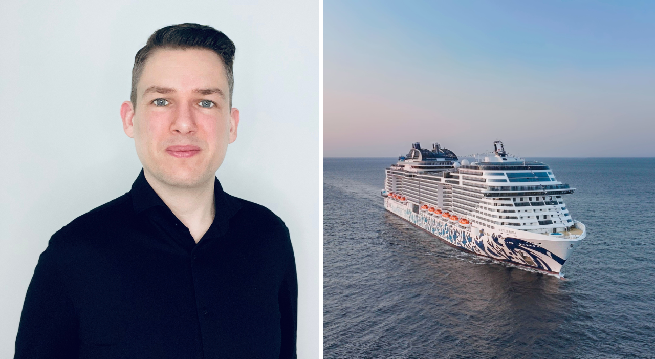 Thumbnail voor Daniël Kruithof nieuwe Sales Executive MSC Cruises Benelux
