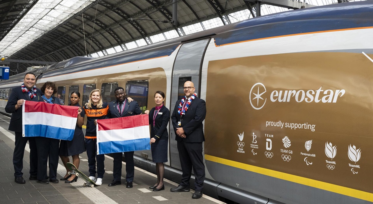 Thumbnail voor Eurostar onthult Gouden Trein