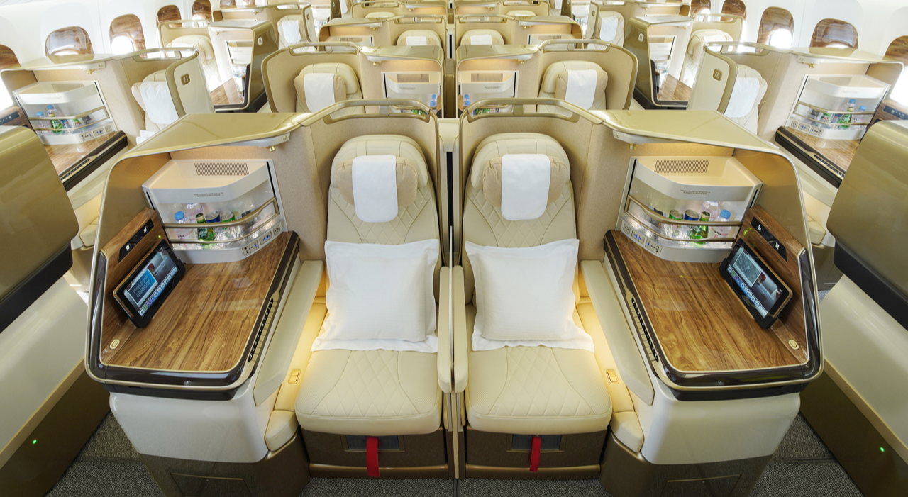 Thumbnail voor Emirates sinds deze week met nieuwe Business Class en Premium Economy naar Brussel