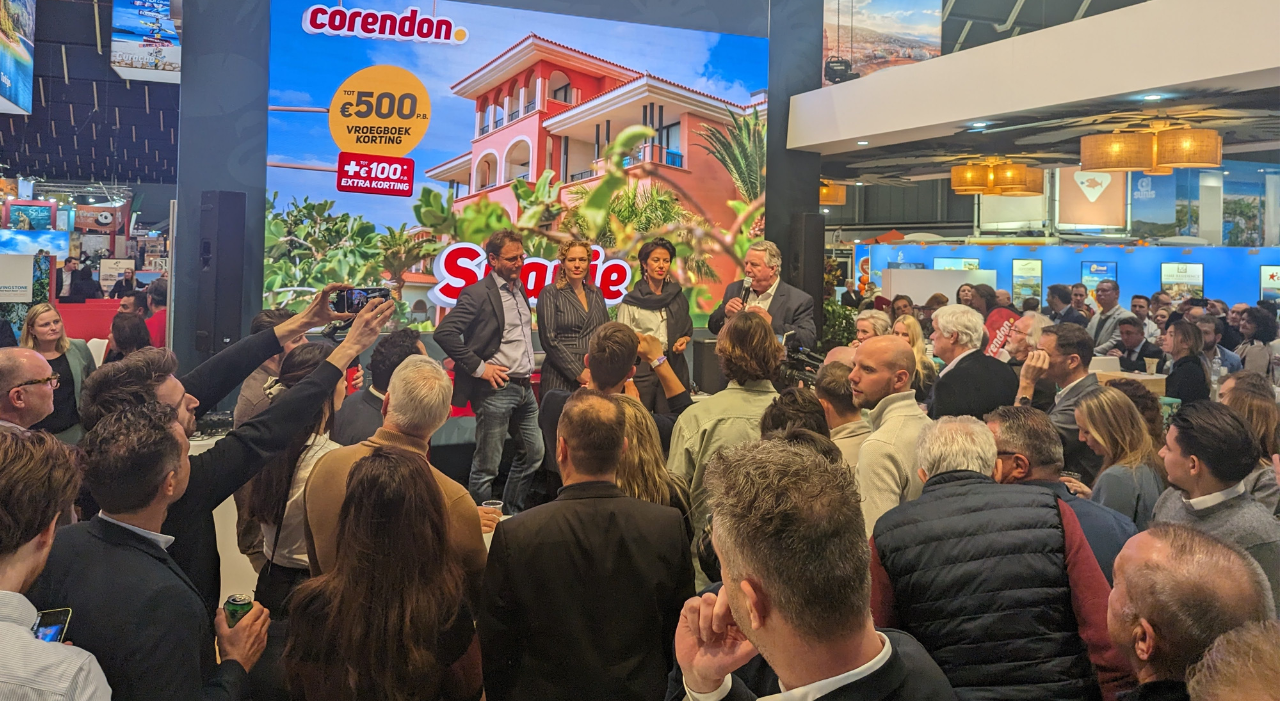 Thumbnail voor Ook Corendon past voor Vakantiebeurs: ‘Een combinatie van budget en timing’