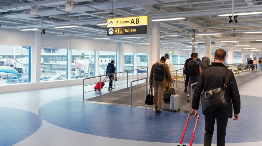 Thumbnail voor Schiphol opent nieuwe passagiersverbinding tussen B- en C-pier