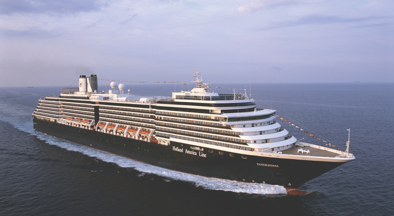 Thumbnail voor Holland America Line biedt mogelijkheid om Grand Voyages nu ook deels te boeken