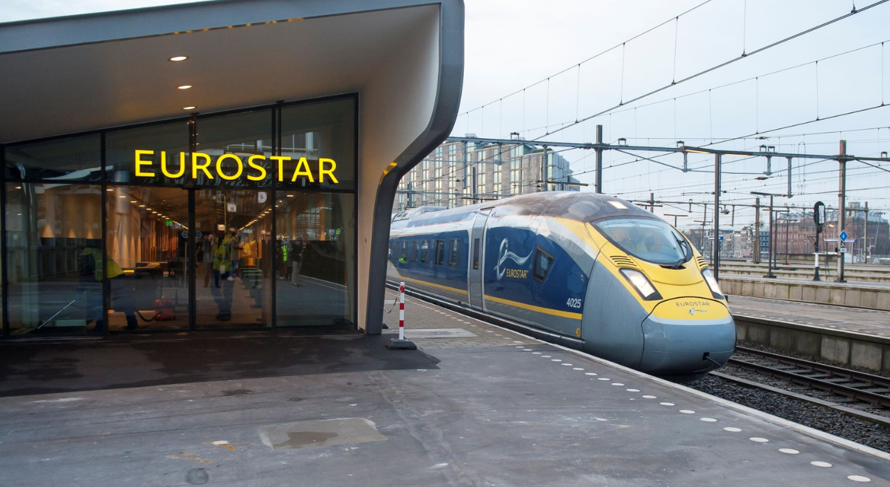 Thumbnail voor Recordaantal passagiers voor Eurostar, ondanks tijdelijke stop van directe treinverbinding Amsterdam – Londen