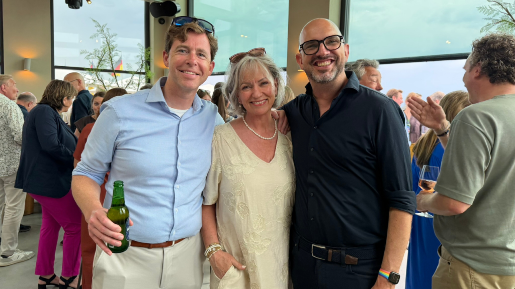 Luc Lentjes, Petra Kok en Frank Radstake